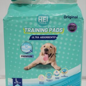 sabanilla azul hei para mascotas aroma lavanda talla L 60x60 50 unidades